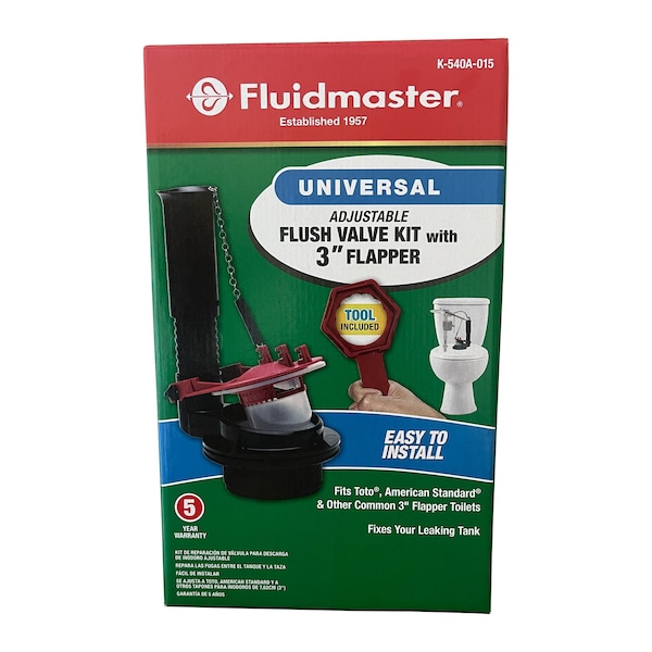 Fluidmaster Universal Flush Valve Kit For Universal